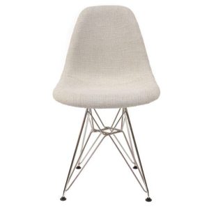 Chaise DSR TISSU ANTI TACHE  Pied Métallique