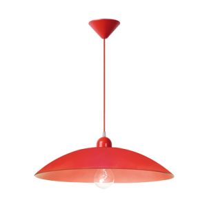 Suspension Leila Rouge 1xE27 Max60 WN16