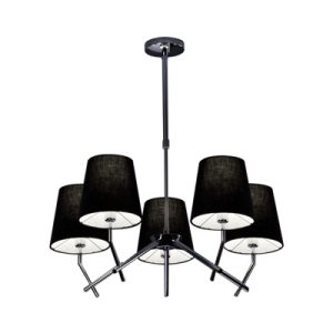 Lustre Ragno 5xE14 Max 60w /Eco 13W N16