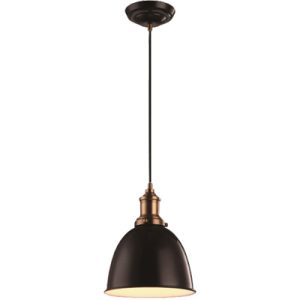 Suspension Acero PM noire E27 60W D210 N17