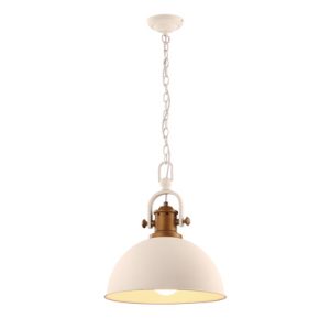 Suspension Nacero blanc E27 60W ,D360 N16