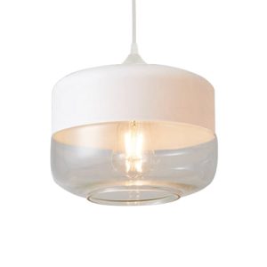 Suspension Ovale D noir