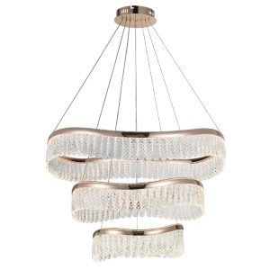 LUSTRE CRYSTA 3 ETAGES