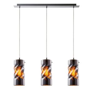 suspension 3xE27 FIRE BLOO