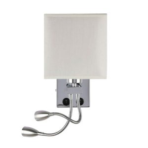 Applique Oc E27 + LED 2*1W 200lm 4000K