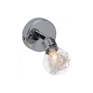 Applique Bulb 1xG9 9,3x17x10cm Chrome