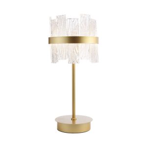 Veilleuse BELINDA LED 18W 3000K 1620LM Doré D24*50cm