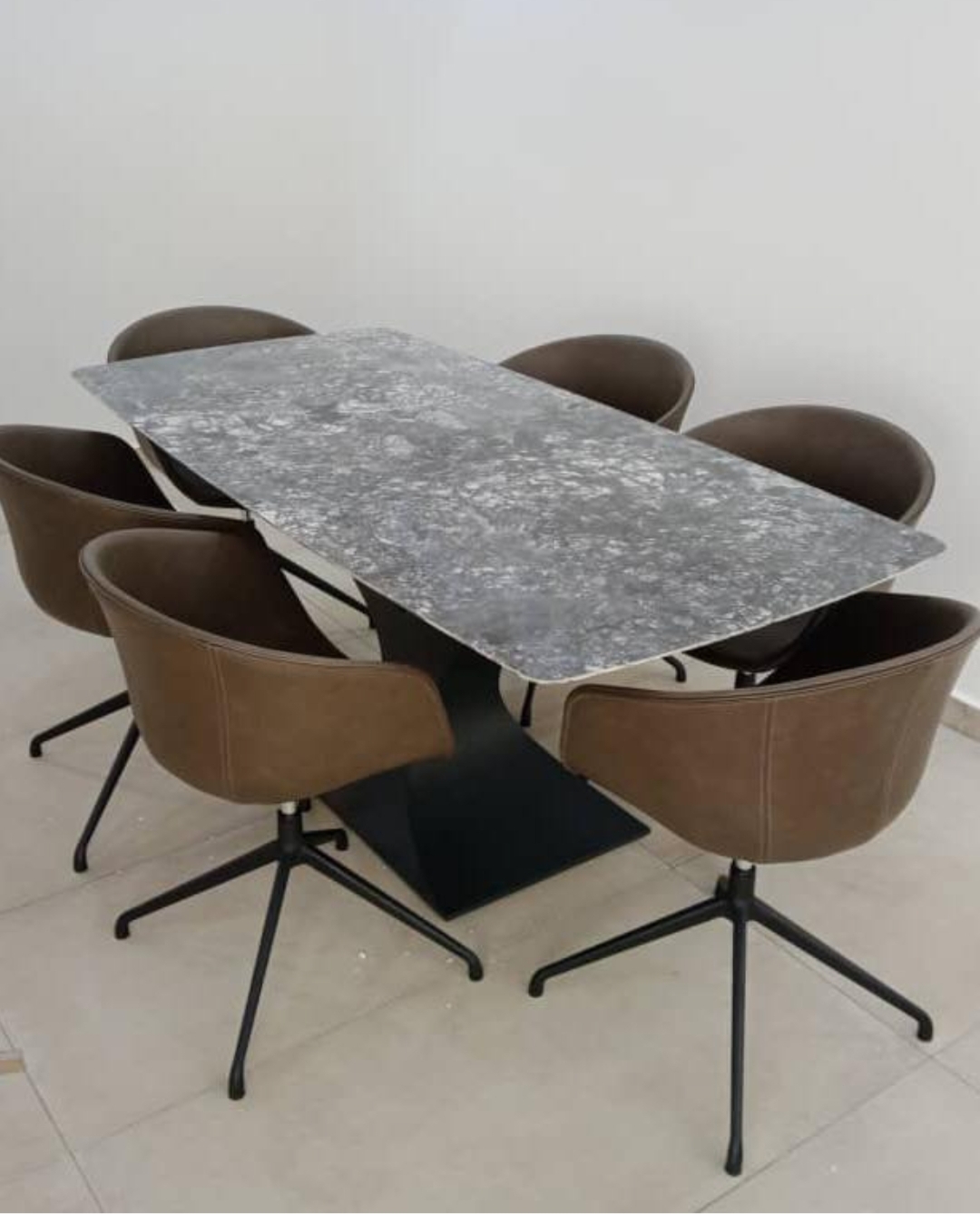 220*100 cm/ Table rectangulaire en quartz artificiel 220*100 cm