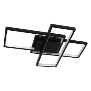 Plafonnier Tiziri LED 72W 3P avec telecommande 36x55x7cm