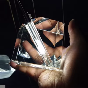 Suspension Moderne Cristal Acrylique