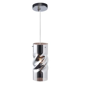 Suspenion TWIST noir E27 D120xH300mm