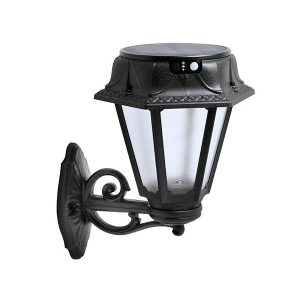 Applique Solaire MIZAR/ROSETTA noire 2W 4000K Dim 30*H34cm
