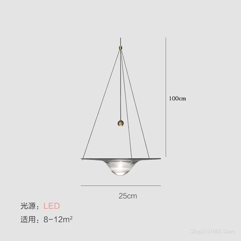 Ø 25 cm / Suspension Eclipse LED