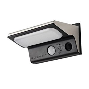 Applique EXTERIEUR solaire  7W a détecteur 3 modes 150x110x85mm
