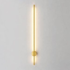 Applique indirect doré 9W 4000K D60*H612mm