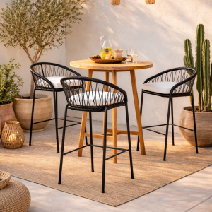 Chaise de Bar Moderne pour extérieur ou Intérieure