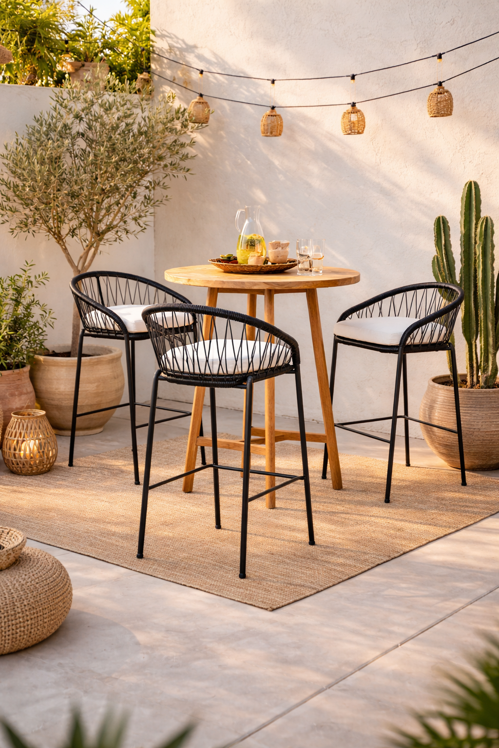 Chaise de Bar Moderne pour extérieur ou Intérieure