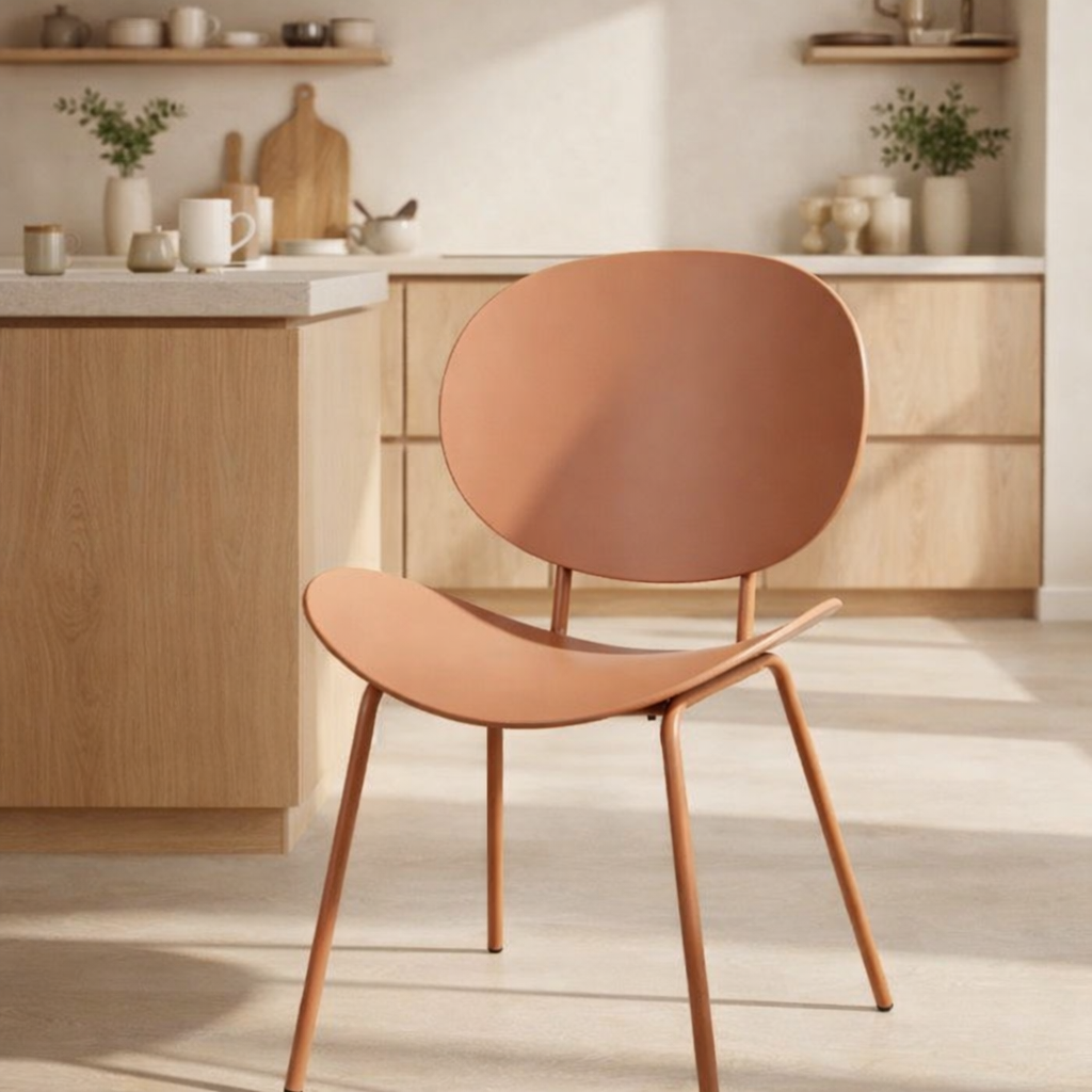 CHAISE TERRACOTA SERIE LIMITEE COULEUR TERRACOTA
