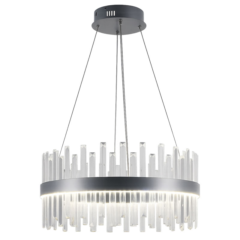 Suspension Argenté LED 72W 60CM