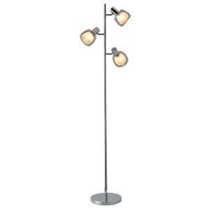 Lampadaire  3xG9 Ø30xH1x55CM Chrome