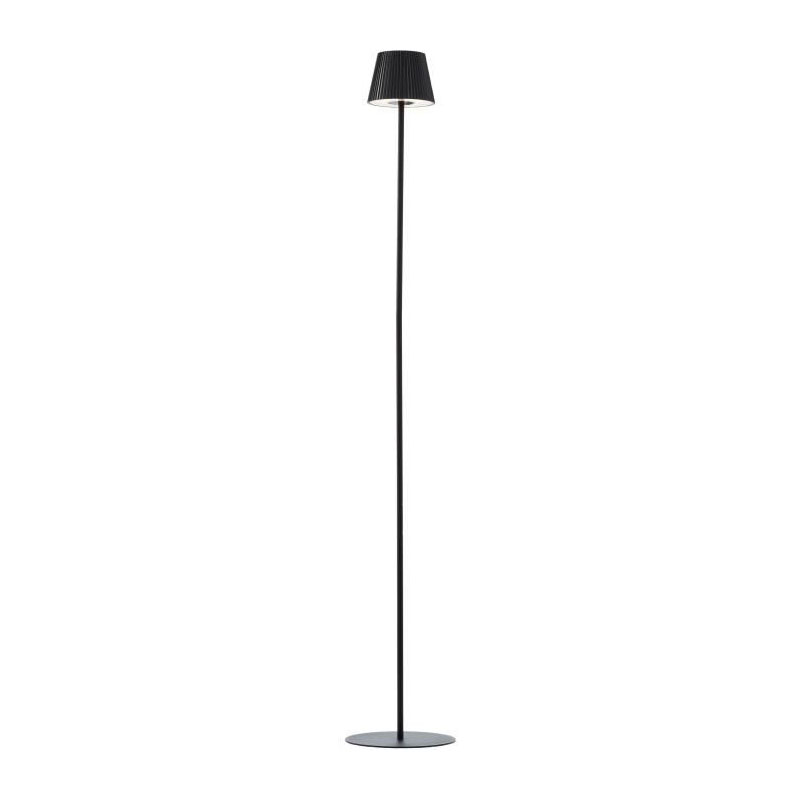 Lampadair ext Macobo LED3,4W 340lm 3000k Dim IP44 USB noir 20xH125cm