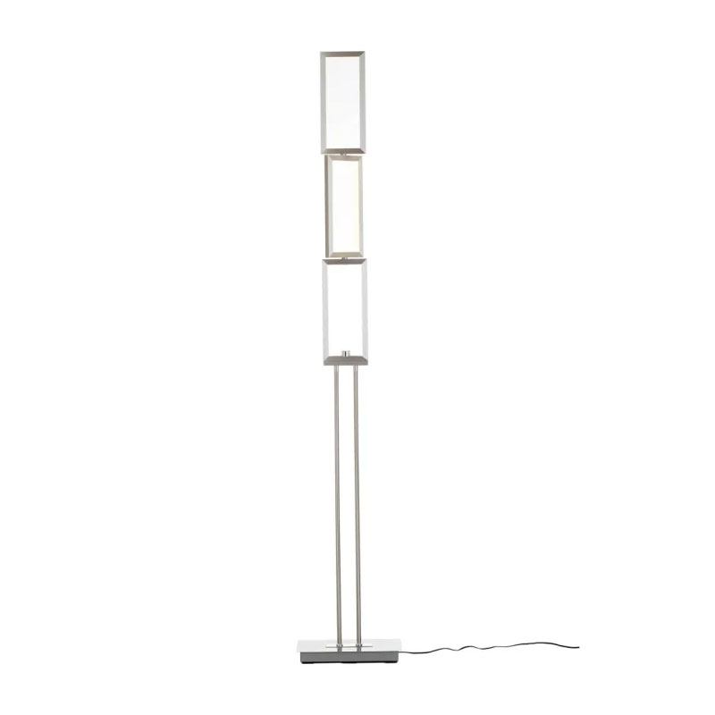Lampadaire LED 24W 1755lm 3000K aluminium 15x27x H157cm