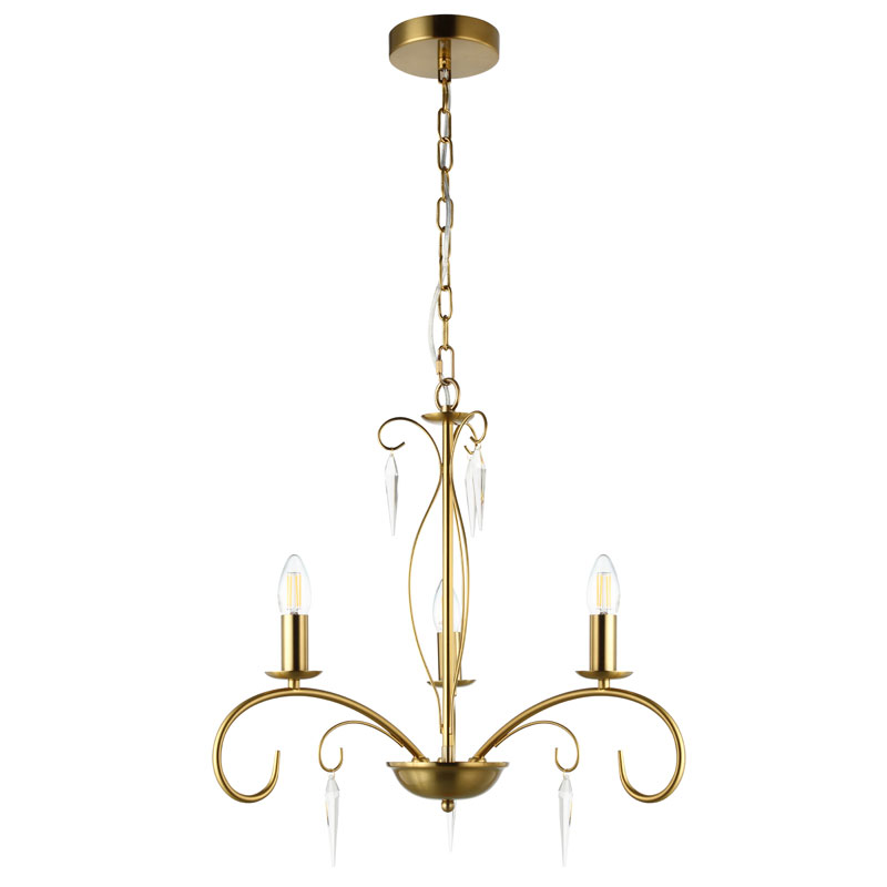 Chandelier Prince 3xE14 Ø59xH110 Bronze
