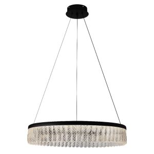 Lustre Kari 60W LED D600 noir 3 mode 3/4/6000K