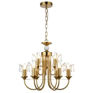 Chandelier Vil 9xE14 Ø51x105cm couleur Bronze